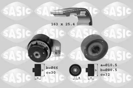 Комплект ремня ГРМ SASIC 1754007