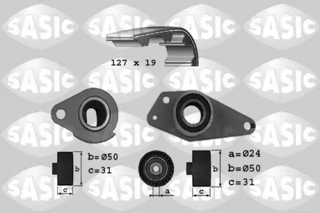 Комплект ремня ГРМ SASIC 1754016