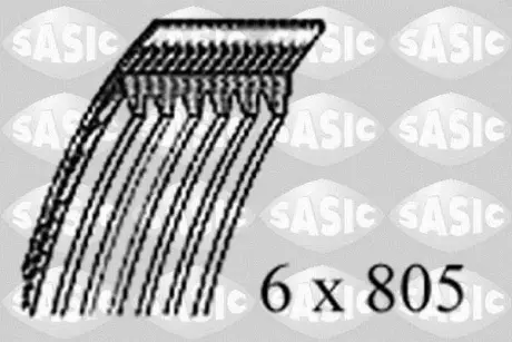 Поликлиновой ремень SASIC 1770066