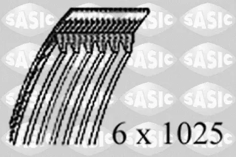 Поликлиновой ремень SASIC 1770078