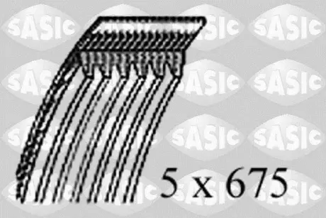 Поликлиновой ремень SASIC 1776028