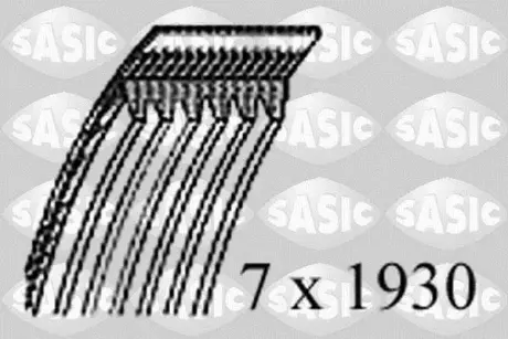 Поликлиновой ремень SASIC 1776098