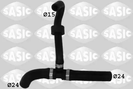 Патрубок радіатора VAG A6 II, Passat V Sasic SASIC 3406051