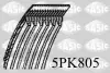 Ремінь полікліновий SASIC 5PK805 (фото 1)