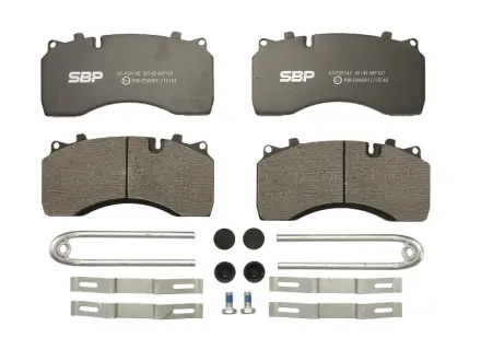 Гальмівні колодки. дискові SBP 07P29142