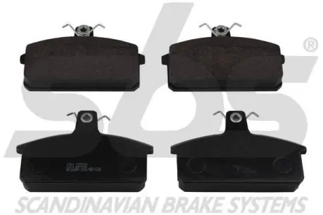 Комплект тормозных колодок, дисковый тормоз SBS 1501225212