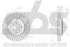 Тормозной диск SBS 1815202282 (фото 3)