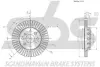 Тормозной диск SBS 1815203501 (фото 3)