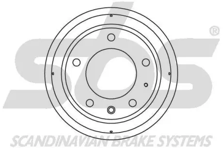 Тормозной барабан SBS 1825251212