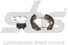 Комплект тормозных колодок SBS 1830449942702 (фото 1)