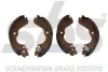 Комплект тормозных колодок SBS 18492730533 (фото 1)