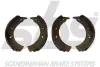 Комплект тормозных колодок SBS 18492740380 (фото 1)