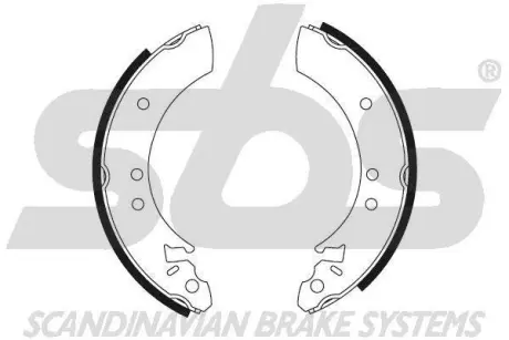 Комплект тормозных колодок SBS 18492799041