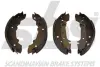 Комплект тормозных колодок SBS 18512799308 (фото 1)