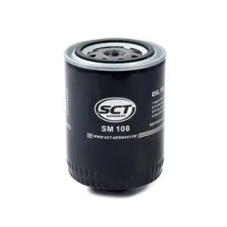 Oil filter, Spin-On. Фильтр масляный, накручиваемый SCT-GERMANY SM108