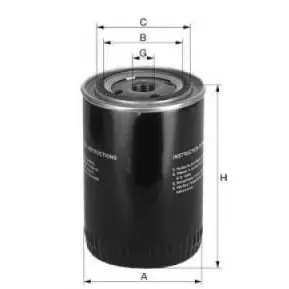 Oil filter, Spin-On. Фильтр масляный, накручиваемый SCT-GERMANY SM5703