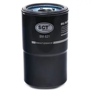 Oil filter, Spin-On. Фильтр масляный, накручиваемый SCT-GERMANY SM821