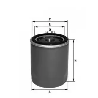 Oil filter Spin-On, Фильтр масляный, накручиваемый SCT-GERMANY SM833