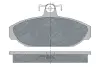 Комплект тормозных колодок, дисковый тормоз SCT-GERMANY SP165PR (фото 1)