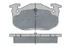 Комплект тормозных колодок, дисковый тормоз SCT-GERMANY SP190PR (фото 1)