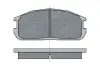 Комплект тормозных колодок, дисковый тормоз SCT-GERMANY SP220PR (фото 1)