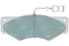 Комплект тормозных колодок, дисковый тормоз SCT-GERMANY SP319PR (фото 1)