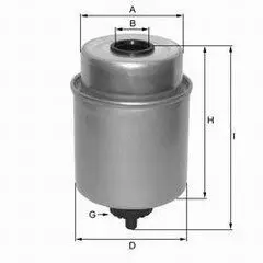 Fuel filter, water separator, element. Фильтр топливный, сепаратор, элемент SCT-GERMANY ST6021