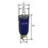 Fuel filter water separator, Spin-On. Фильтр топливный сепаратор, накручиваемый SCT-GERMANY ST6057 (фото 1)