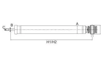 Амортизатор, ходовая часть SCT-GERMANY Z1670G