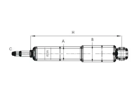 Амортизатор, ходовая часть SCT-GERMANY Z1706