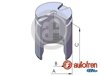 Поршень гальмівного супорта Mitsubishi Carisma, Colt Iii, Eclipse I, Galant Vi, Lancer Iv, Lancer V 1.3-2.0D 11.87-06.06 SEINSA AUTOFREN D025281