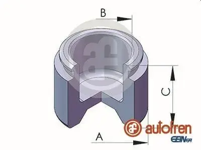 Поршень супорта гальмівного перед. (Sumitomo 45x31,5) Toyota Land Cruiser 100 98- SEINSA AUTOFREN D025345