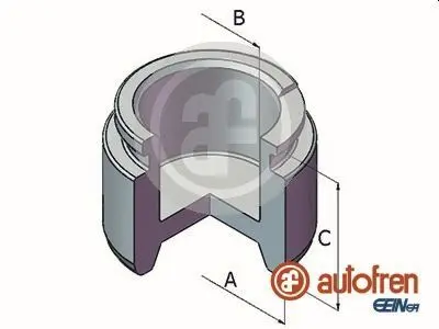 Поршень супорта зад. W220 98- (46x29mm)(ATE) SEINSA AUTOFREN D025586