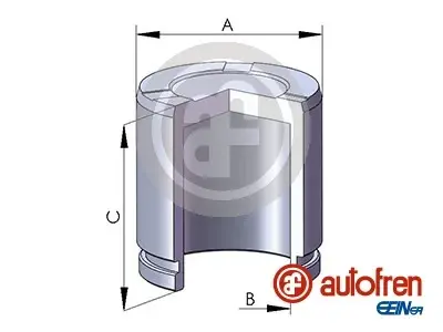 Поршень супорта X204 08- (44x57mm)(Bosch) SEINSA AUTOFREN D025643