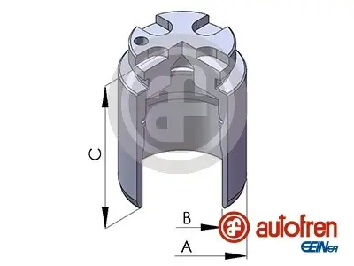 Поршень супорта зад. Fiesta 7 18-/Mazda 3 13-/CX-3 13- (36x47,8mm)(ATE) SEINSA AUTOFREN D025729