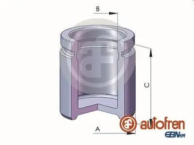 Поршень супорта гальмівного SEINSA AUTOFREN D025732