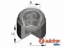 Поршень супорта пер. C167 18-/Megane II 04- (40x29mm)(Brembo) SEINSA AUTOFREN D025788