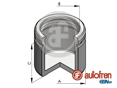 Поршень супорта пер. Kamiq 19-/Fabia IV 21-(54x58mm)(Mando) SEINSA AUTOFREN D025796
