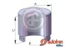 Поршень супорта пер. i30 16-/Ceed 18- (57x55mm)(Mobis) SEINSA AUTOFREN D025818 (фото 1)
