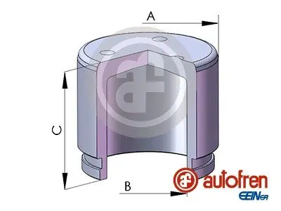 Поршень супорта пер. i30 16-/Ceed 18- (57x55mm)(Mobis) SEINSA AUTOFREN D025818