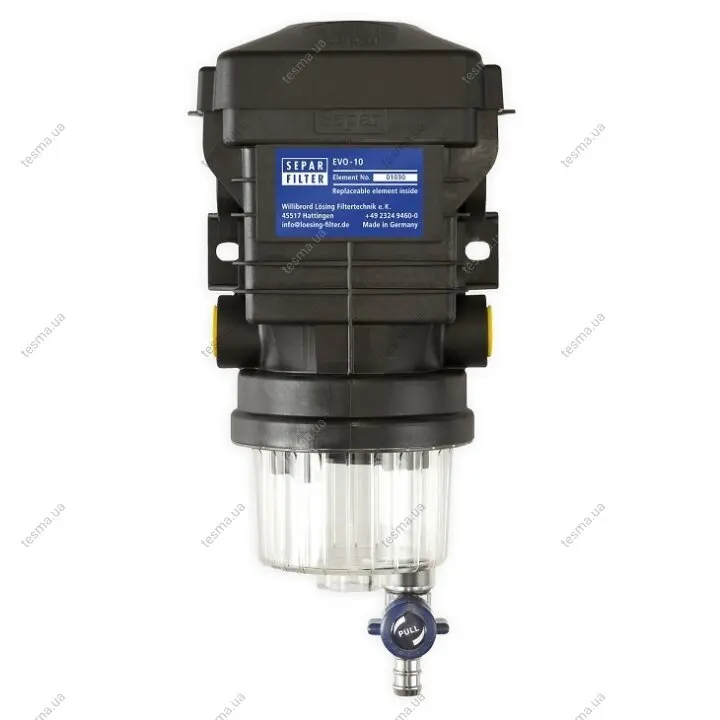 Diesel Fuel Filter / Water Separator. Сепаратор дизельного топлива EVO-10 в сборе SEPAR FILTER EVO10 (фото 1)