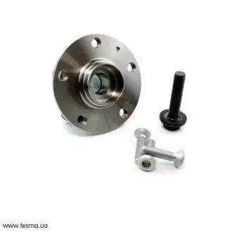 Пiдшипник ступицi перед. +монтажний к-кт Audi A3// Seat Altea, Leon, Toledo III// Skoda Octavia// VW Caddy III, Golf V/Plus 05.03- SHAFER SH154.61K