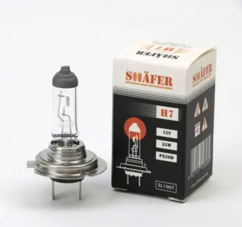 Лампа 12V H7 55W PX26d SHAFER SL1007