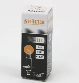 Лампа H1 24V 70W P14.5S SHAFER SL1201