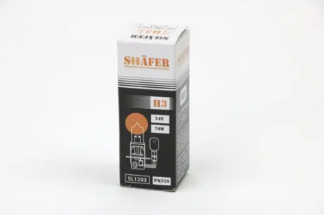 Лампа 24V H3 70W PK22s SHAFER SL1203
