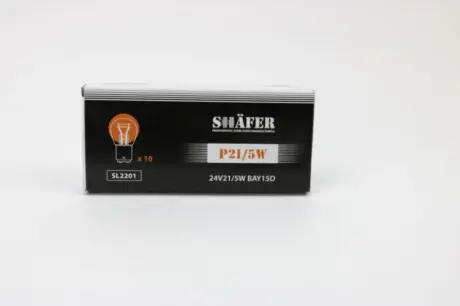Лампа 24V 21/5W P21/5W BAY15d SHAFER SL2201