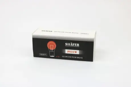 Лампа PY21W 24V 21W BAU15s SHAFER SL2217