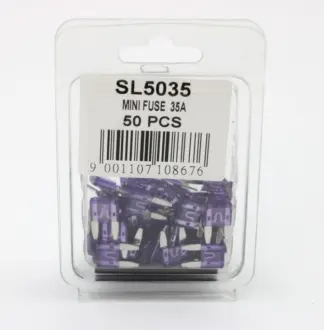 Запобіжник Mini 35A (пластикова упаковка по 50шт) SHAFER SL5035