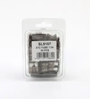 Запобіжник euro 7.5A (пластикова упаковка по 50шт) SHAFER SL5107