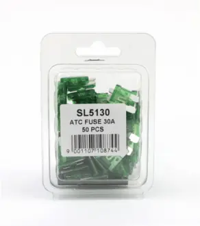 Запобіжник плоский прозорий 30A SHAFER SL5130